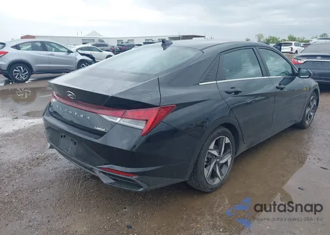 2021 Hyundai Elantra Limited из США, поврежденный, VIN KMHLP4AG1MU197413